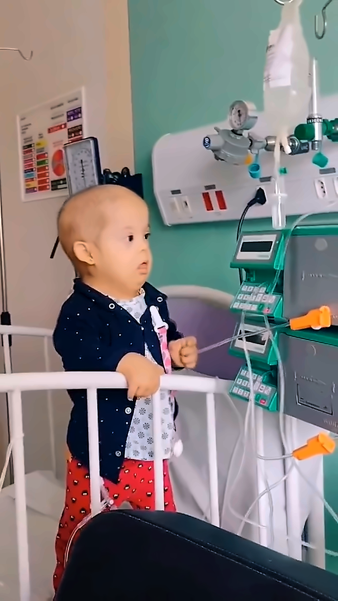 Hoje, seguindo o tratamento no hospital
